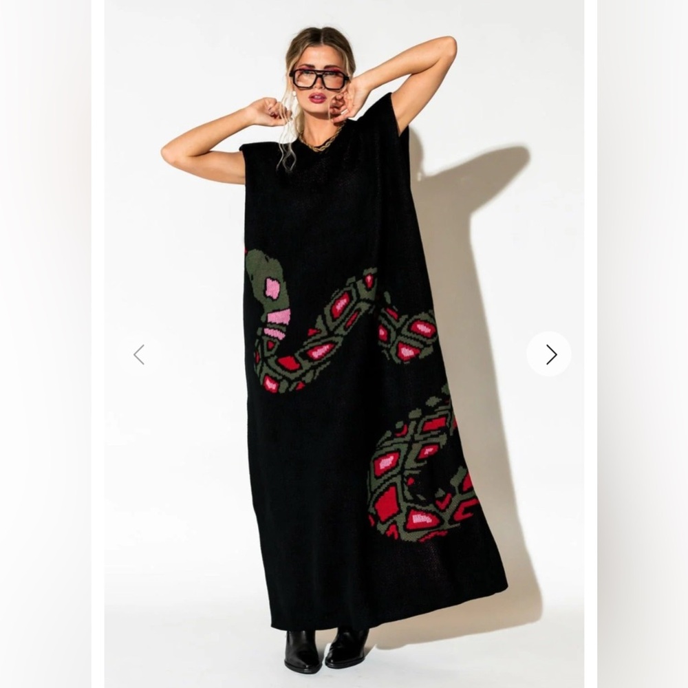 Lala Snake Dress s/m worn once